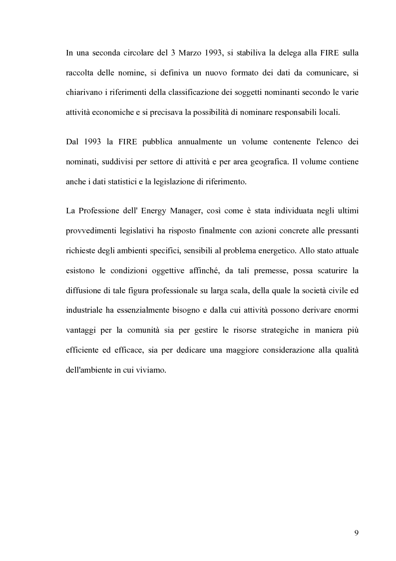 Anteprima della tesi: Il ruolo dell' Energy Manager nella riqualificazione energetica di un centro di riabilitazione motoria, Pagina 6