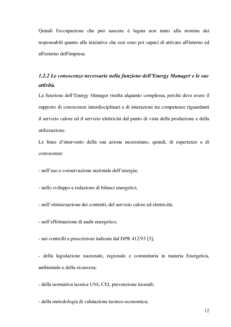 Anteprima della tesi: Il ruolo dell' Energy Manager nella riqualificazione energetica di un centro di riabilitazione motoria, Pagina 9