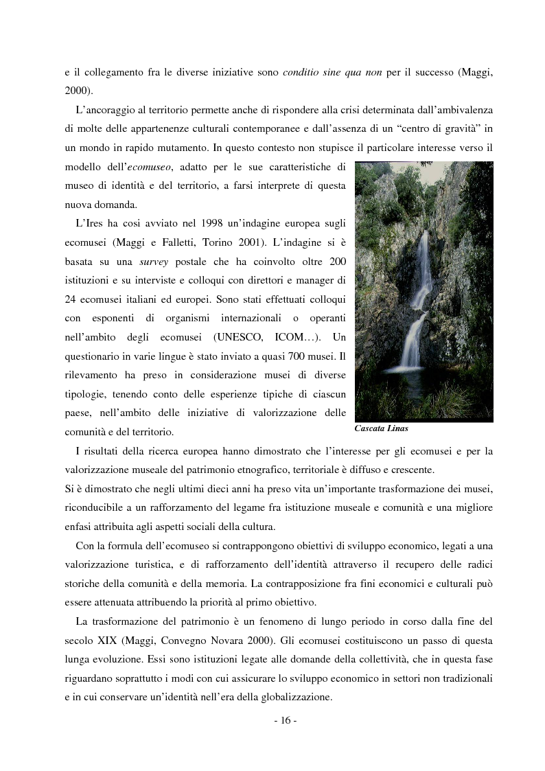 Anteprima della tesi: Comunicare un patrimonio: il Parco Geominerario Storico e Ambientale della Sardegna, Pagina 13