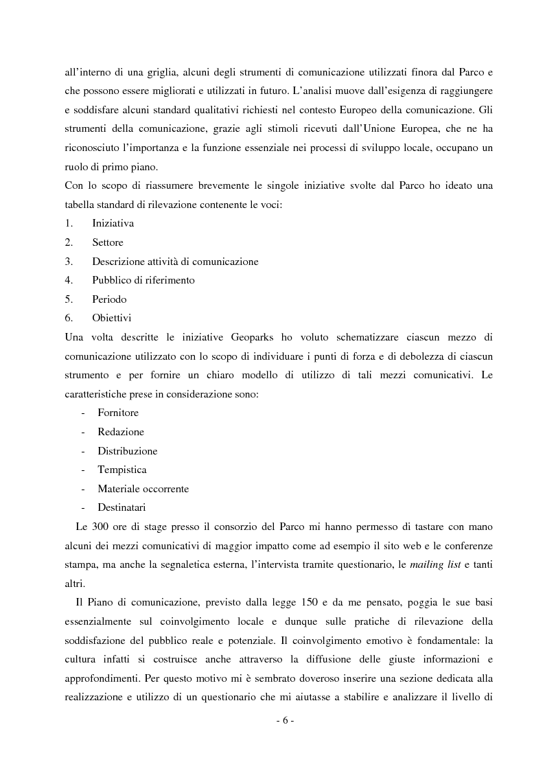 Anteprima della tesi: Comunicare un patrimonio: il Parco Geominerario Storico e Ambientale della Sardegna, Pagina 3