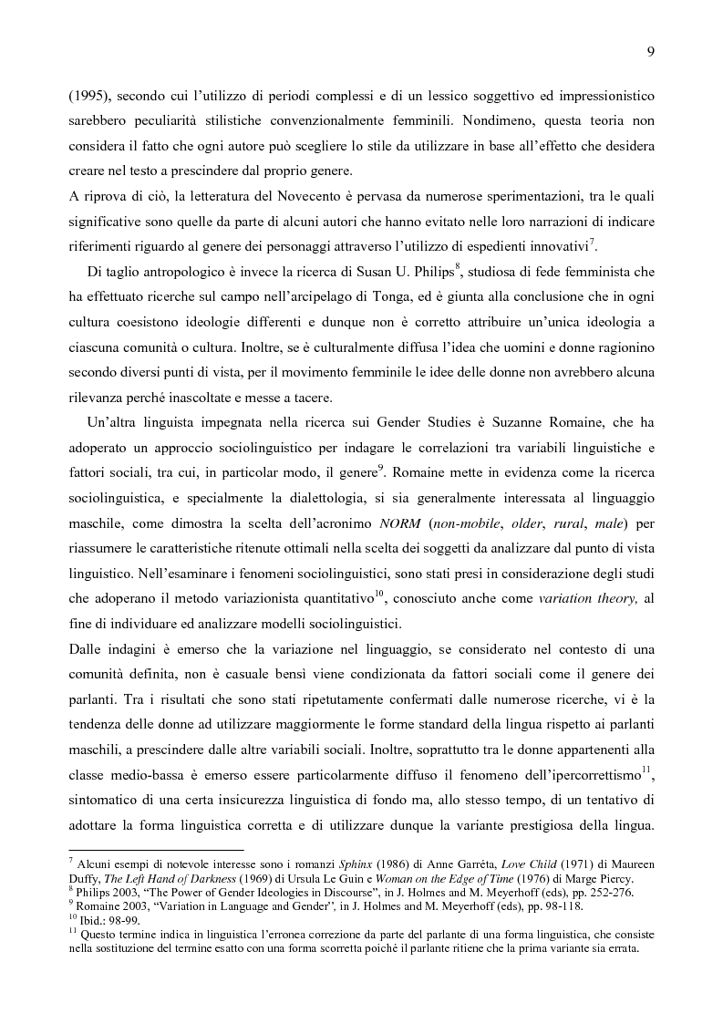 Anteprima della tesi: Lingua, genere e potere in Alice’s Adventures in Wonderland, Pagina 6