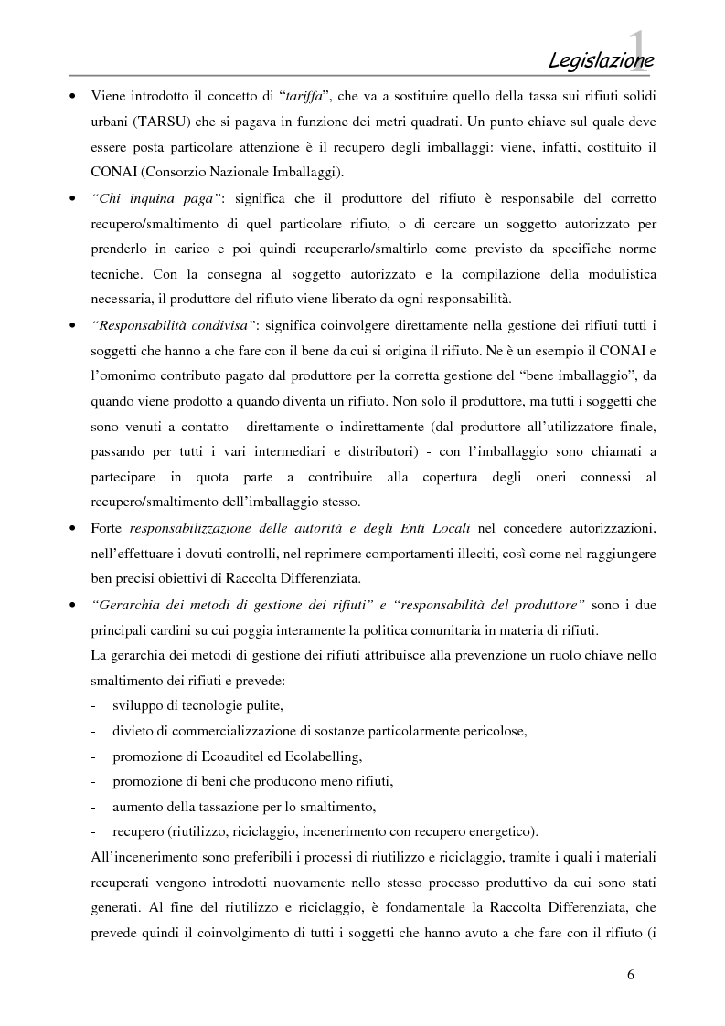 Anteprima della tesi: Interazione tra gli inquinanti e la frazione argillosa del suolo in un sito contaminato soggetto ad opere di bonifica e recupero ambientale, Pagina 4