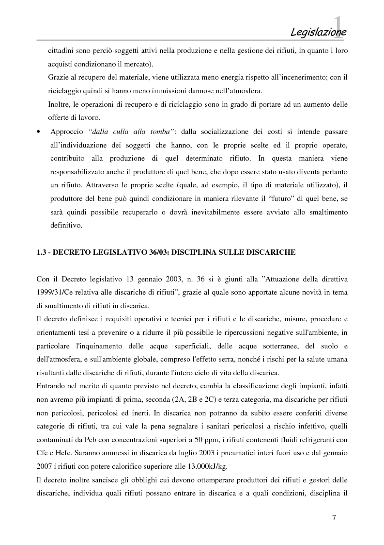 Anteprima della tesi: Interazione tra gli inquinanti e la frazione argillosa del suolo in un sito contaminato soggetto ad opere di bonifica e recupero ambientale, Pagina 5