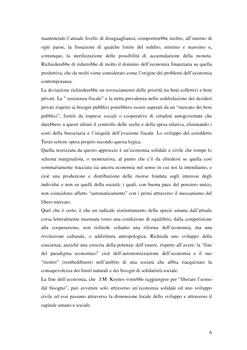 Anteprima della tesi: Sviluppo civile: per una critica simpatetica del paradigma dello sviluppo, Pagina 3