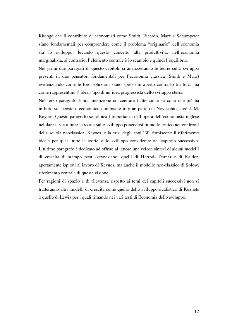 Anteprima della tesi: Sviluppo civile: per una critica simpatetica del paradigma dello sviluppo, Pagina 9