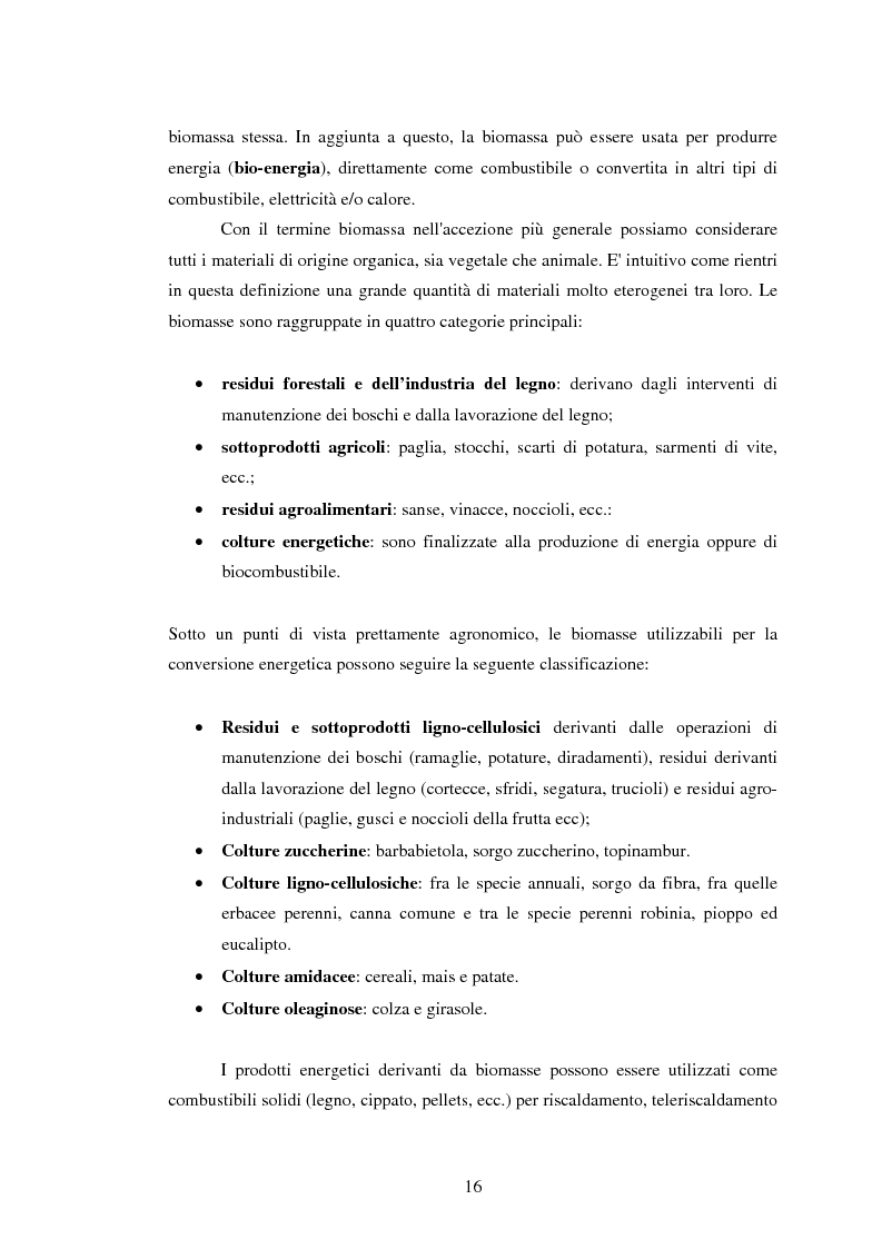 Anteprima della tesi: La sperimentazione di colture energetiche nel Parco dell'Alta Murgia: analisi del processo produttivo della Brassica Carinata, Pagina 14