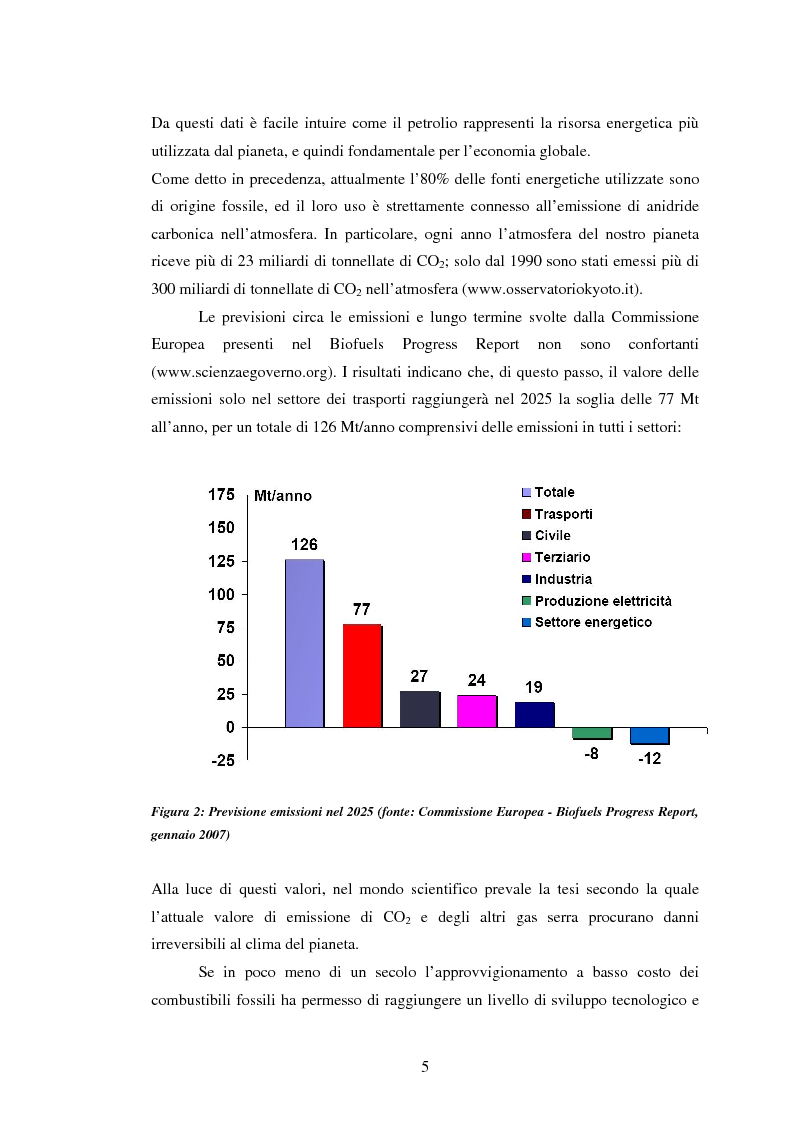 Anteprima della tesi: La sperimentazione di colture energetiche nel Parco dell'Alta Murgia: analisi del processo produttivo della Brassica Carinata, Pagina 3