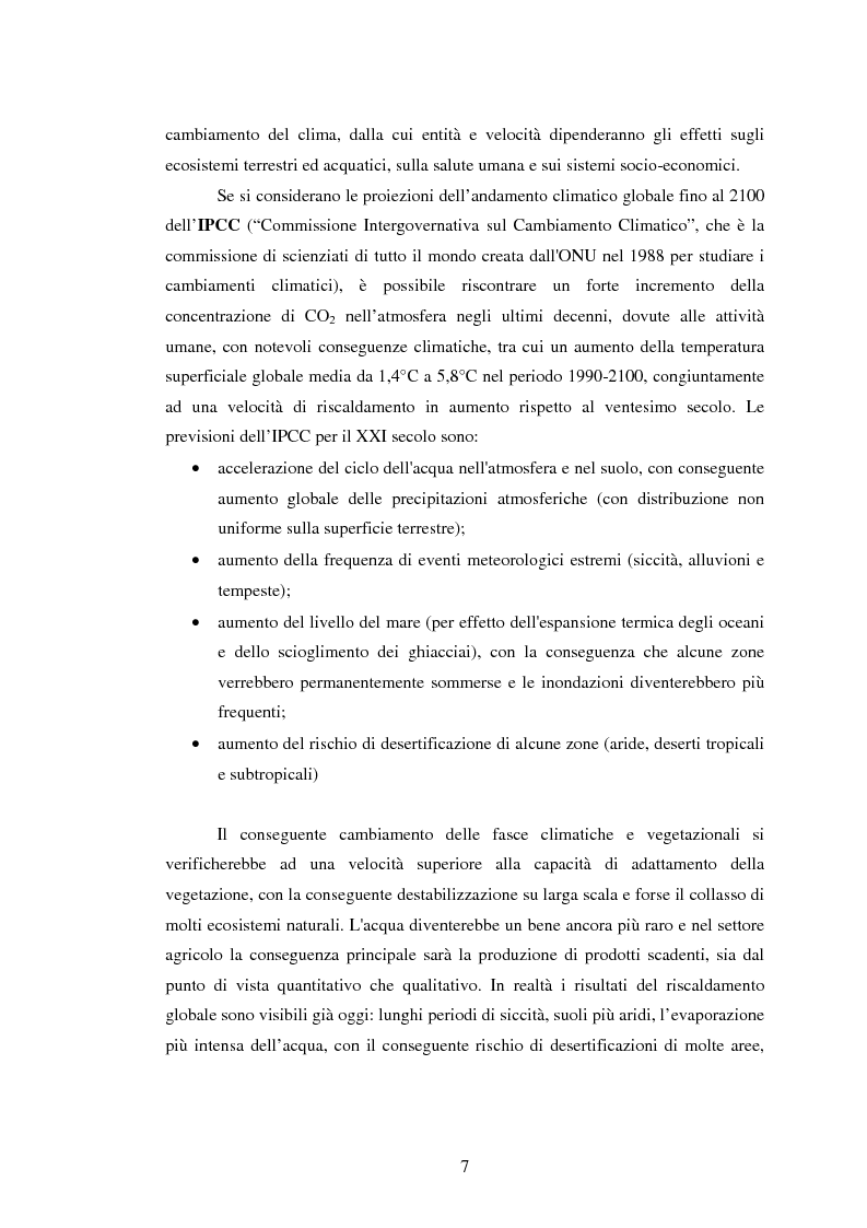 Anteprima della tesi: La sperimentazione di colture energetiche nel Parco dell'Alta Murgia: analisi del processo produttivo della Brassica Carinata, Pagina 5