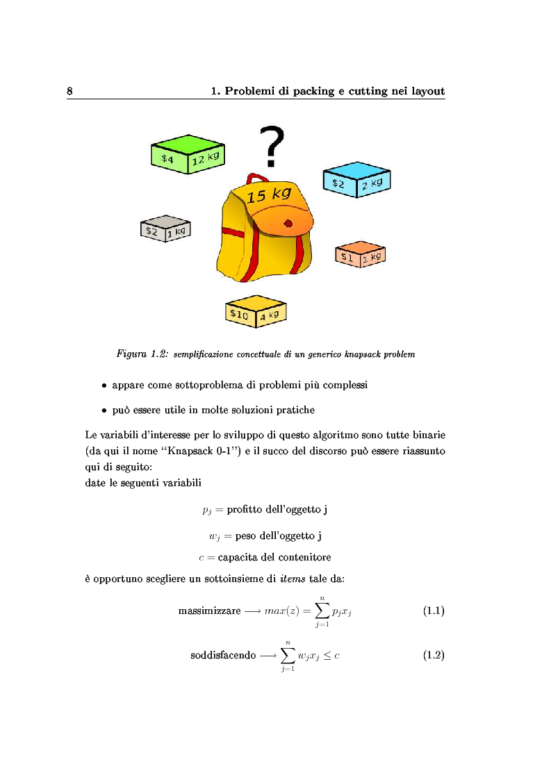 Anteprima della tesi: Modelli e algoritmi per l'ottimizzazione di layout fieristici, Pagina 10
