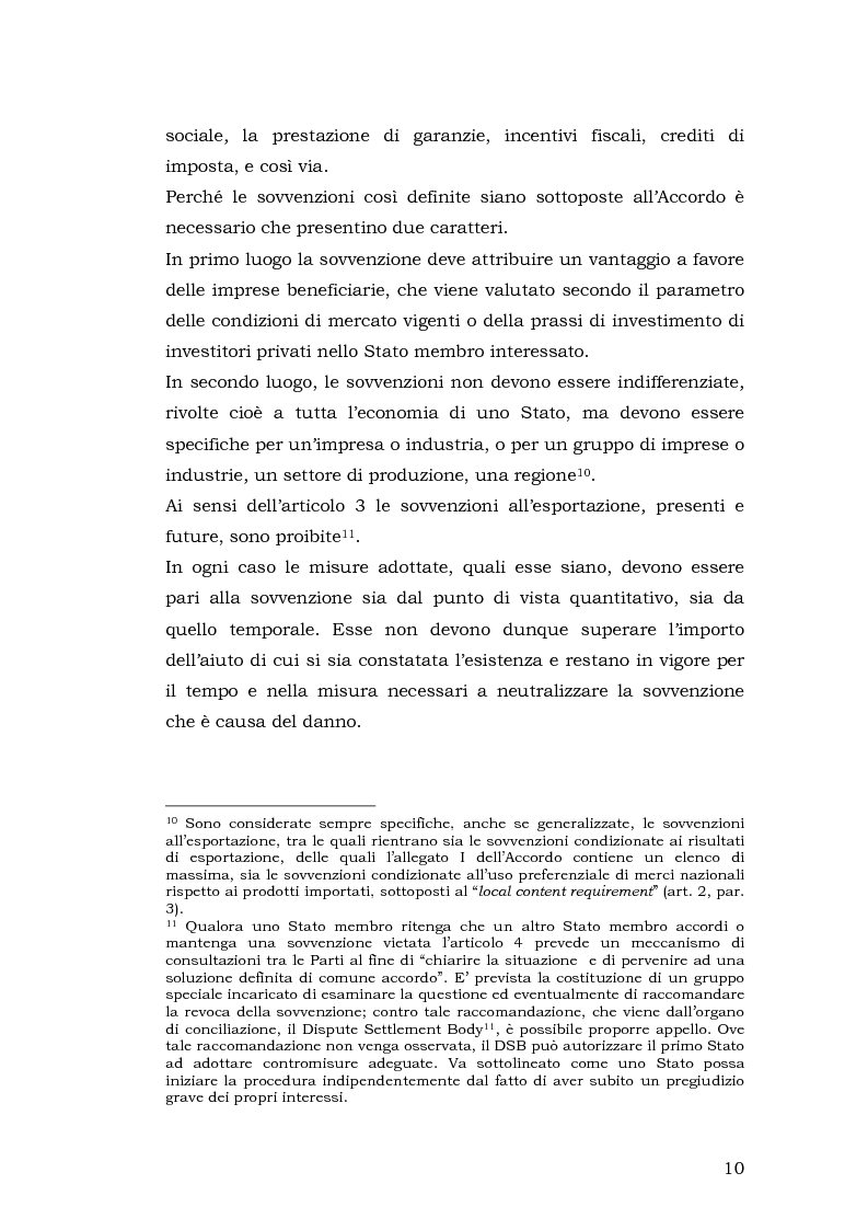 Anteprima della tesi: Gli aiuti di stato per il salvataggio e la ristrutturazione di imprese in difficoltà: il caso Alitalia, Pagina 10