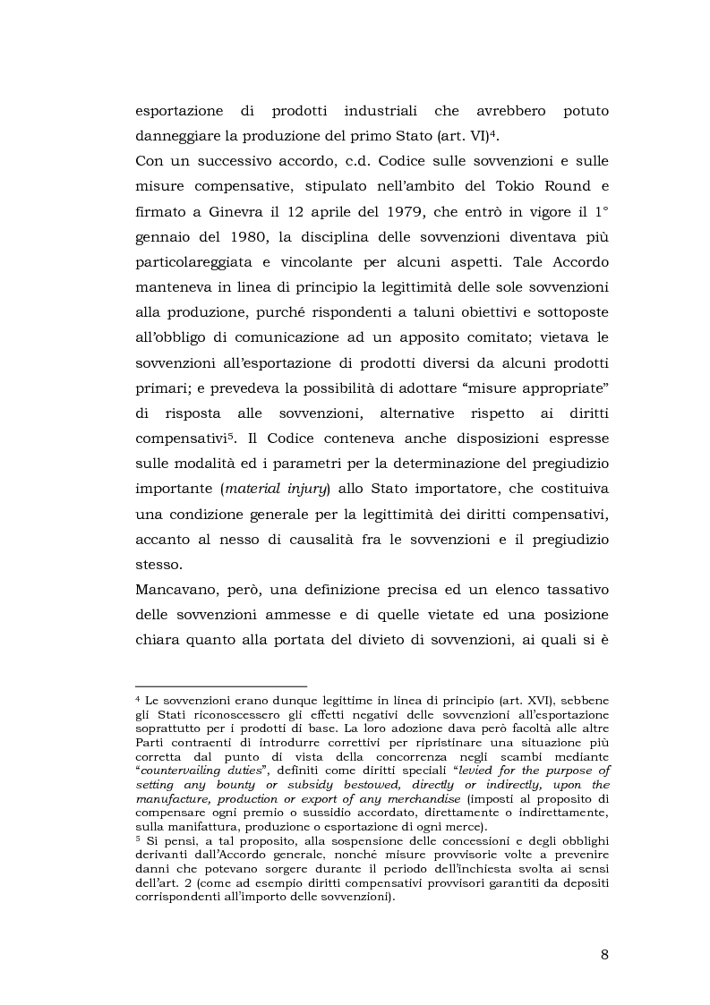 Anteprima della tesi: Gli aiuti di stato per il salvataggio e la ristrutturazione di imprese in difficoltà: il caso Alitalia, Pagina 8