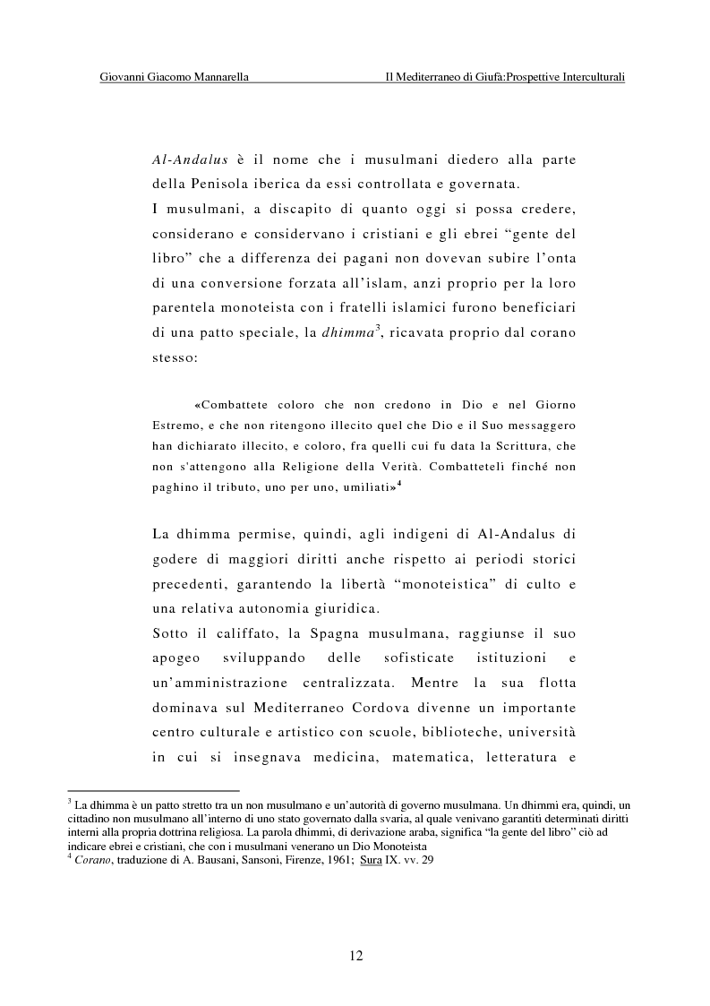 Anteprima della tesi: Il Mediterraneo di Giufà: prospettive interculturali, Pagina 8