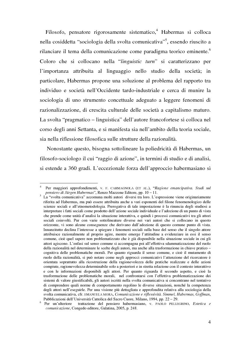 Anteprima della tesi: L'opinione pubblica nel pensiero politico del primo Habermas, Pagina 2
