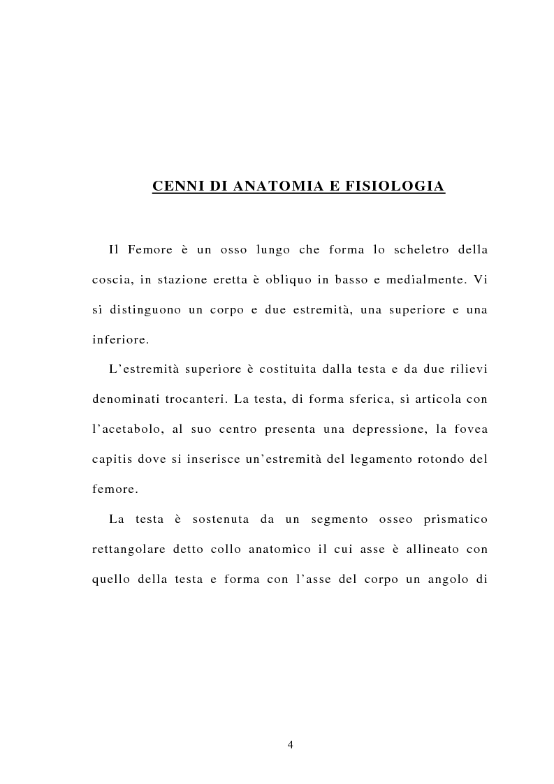 Anteprima della tesi: La frattura del collo del femore nell'anziano, Pagina 2