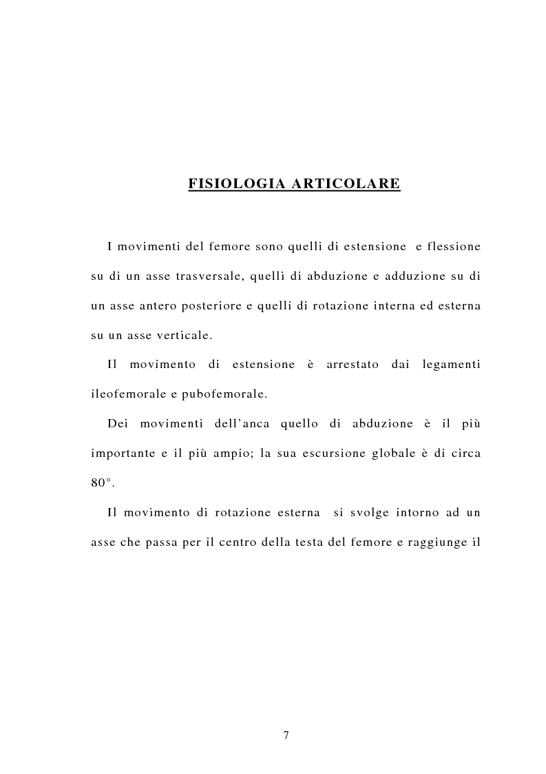 Anteprima della tesi: La frattura del collo del femore nell'anziano, Pagina 5