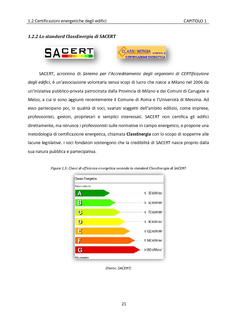 Anteprima della tesi: Building automation ed efficienza energetica: metodologia di valutazione del risparmio energetico conseguibile mediante controllo integrato dell'illuminazione e delle protezioni solari, Pagina 15