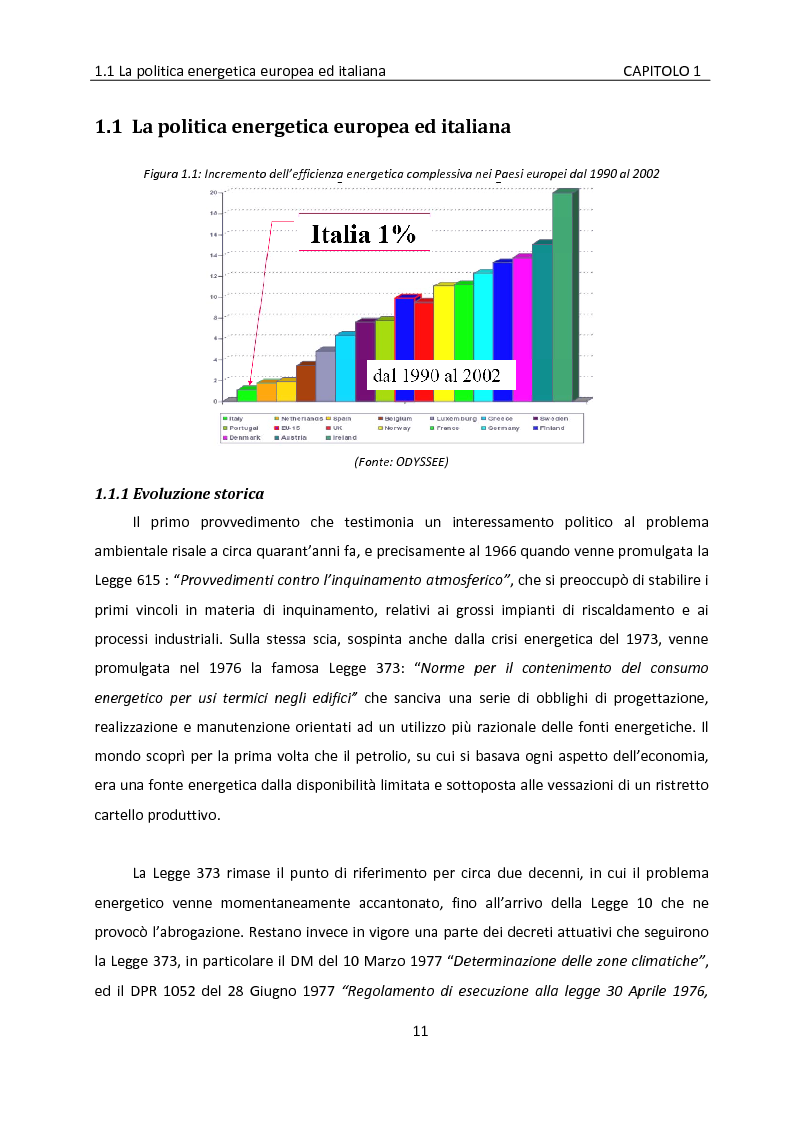Anteprima della tesi: Building automation ed efficienza energetica: metodologia di valutazione del risparmio energetico conseguibile mediante controllo integrato dell'illuminazione e delle protezioni solari, Pagina 5