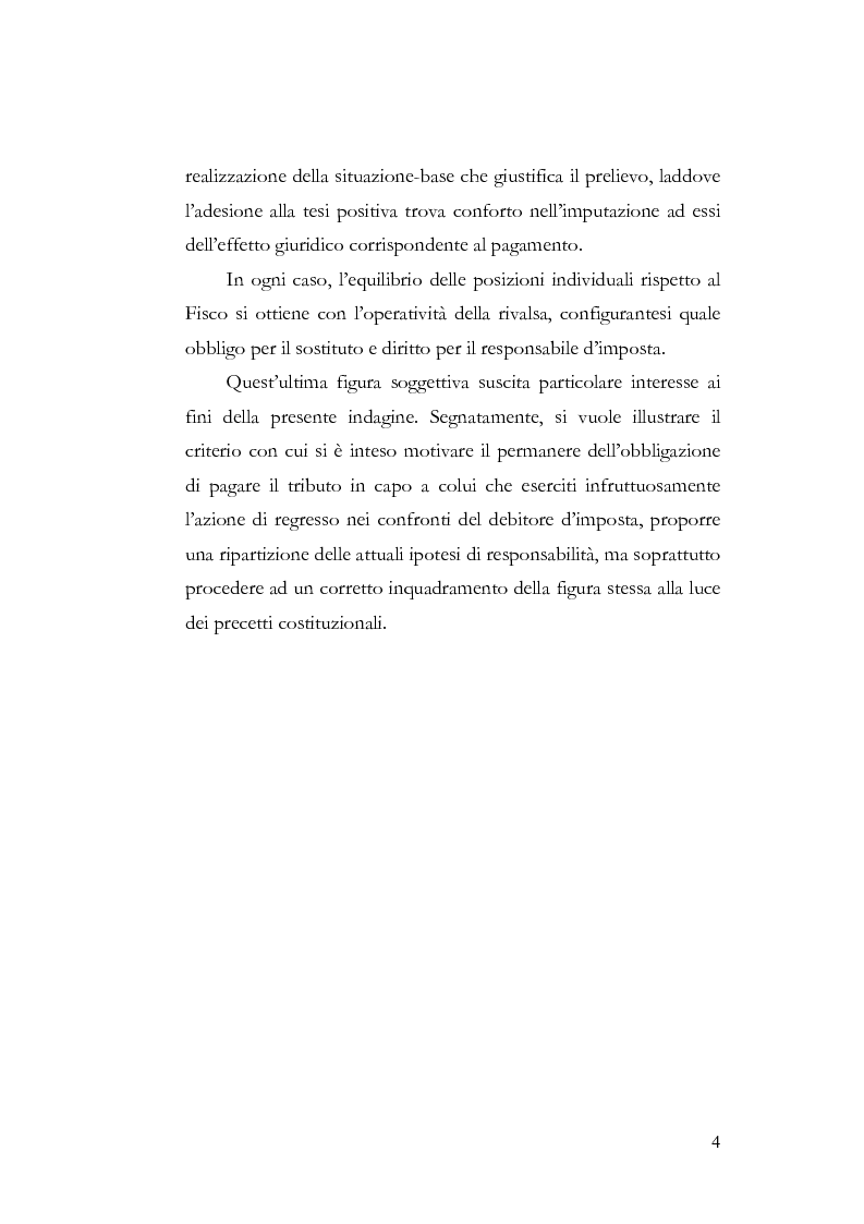 Anteprima della tesi: I profili costituzionali della responsabilità d'imposta, Pagina 2