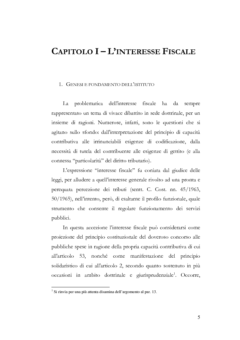 Anteprima della tesi: I profili costituzionali della responsabilità d'imposta, Pagina 3