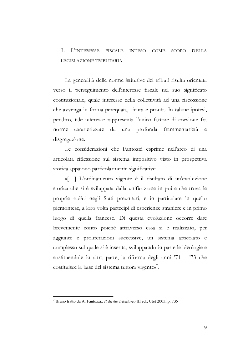 Anteprima della tesi: I profili costituzionali della responsabilità d'imposta, Pagina 7
