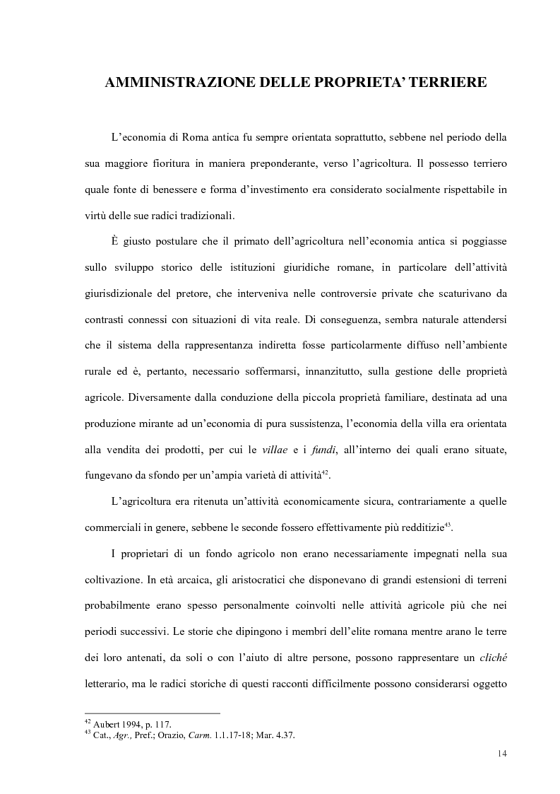 Anteprima della tesi: Organizzazione del lavoro nelle proprietà rurali in età Imperiale (con particolare attenzione al personale epigraficamente attestato in Puglia), Pagina 11