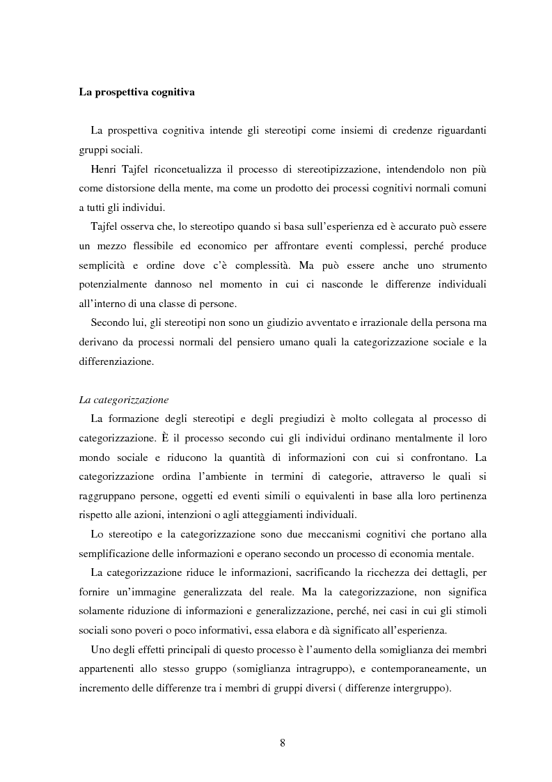 Anteprima della tesi: Aquile in fuga. L'immigrazione albanese in Italia tra costruzioni mediatiche, vincoli legislativi e sogni d'integrazione, Pagina 4