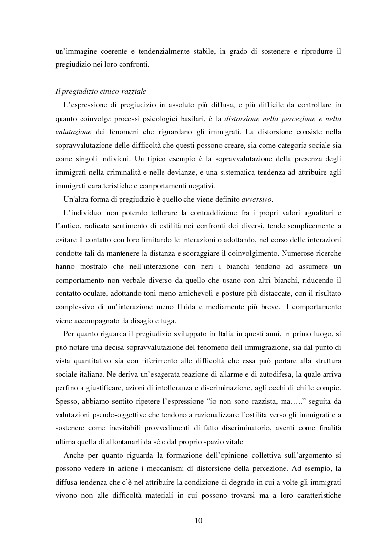 Anteprima della tesi: Aquile in fuga. L'immigrazione albanese in Italia tra costruzioni mediatiche, vincoli legislativi e sogni d'integrazione, Pagina 6