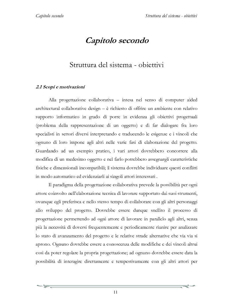 Anteprima della tesi: Un ambiente di interoperabilità per sistemi CAD eterogenei nell'ambito della Progettazione Architettonica Collaborativa, Pagina 5