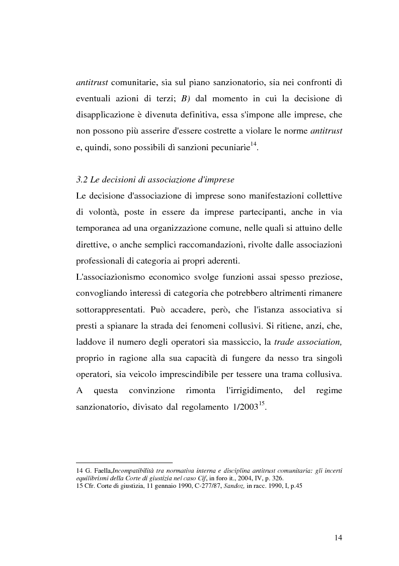 Anteprima della tesi: Le intese verticali nell'ambito della legge antitrust, Pagina 12