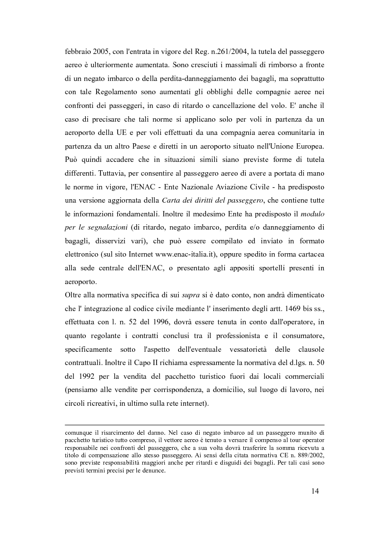 Anteprima della tesi: Il danno da vacanza rovinata come danno non patrimoniale da inadempimento contrattuale, Pagina 10