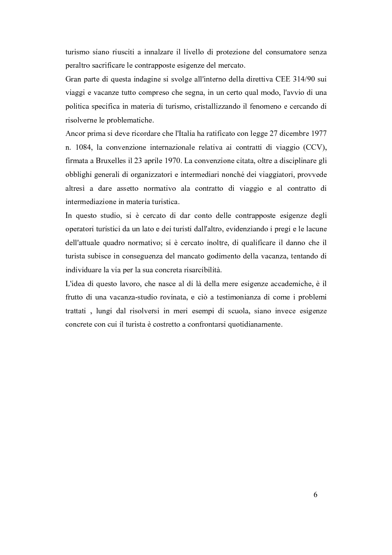 Anteprima della tesi: Il danno da vacanza rovinata come danno non patrimoniale da inadempimento contrattuale, Pagina 2