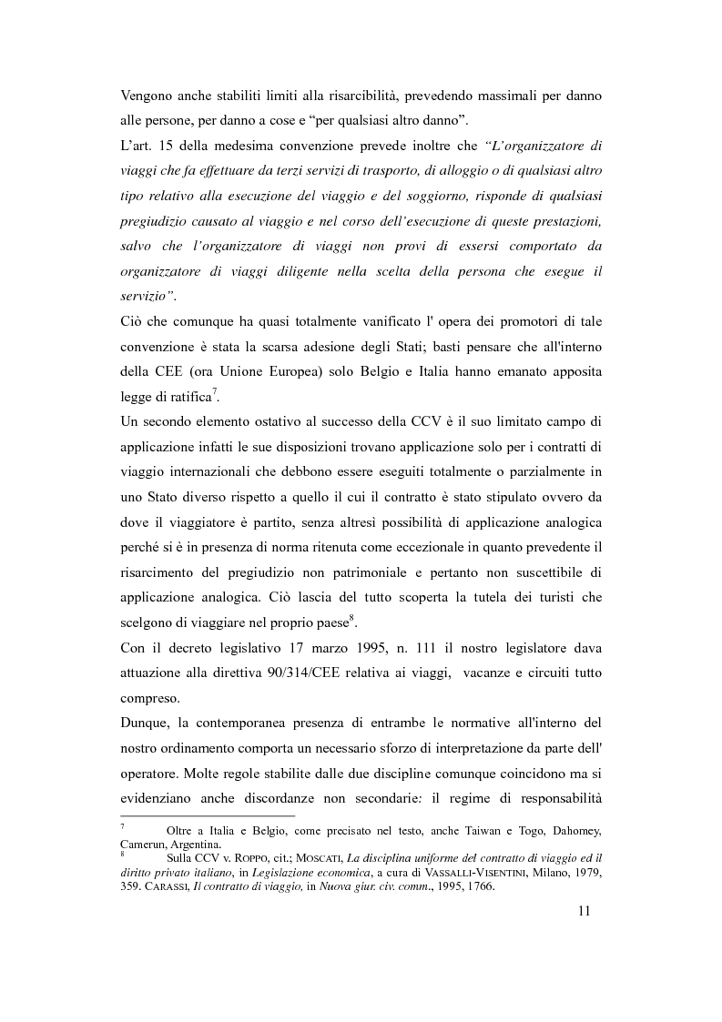 Anteprima della tesi: Il danno da vacanza rovinata come danno non patrimoniale da inadempimento contrattuale, Pagina 7