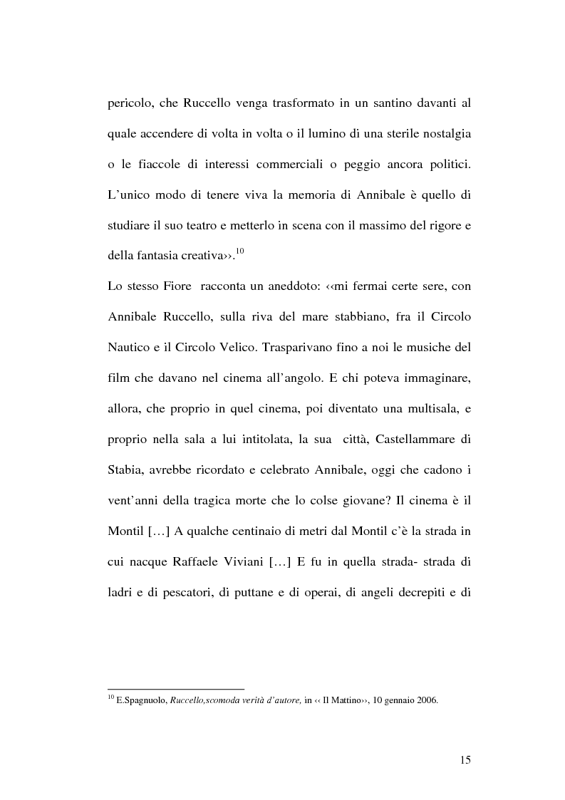 Anteprima della tesi: Sulle ceneri dell'avanguardia. Per il teatro di Annibale Ruccello, Pagina 12