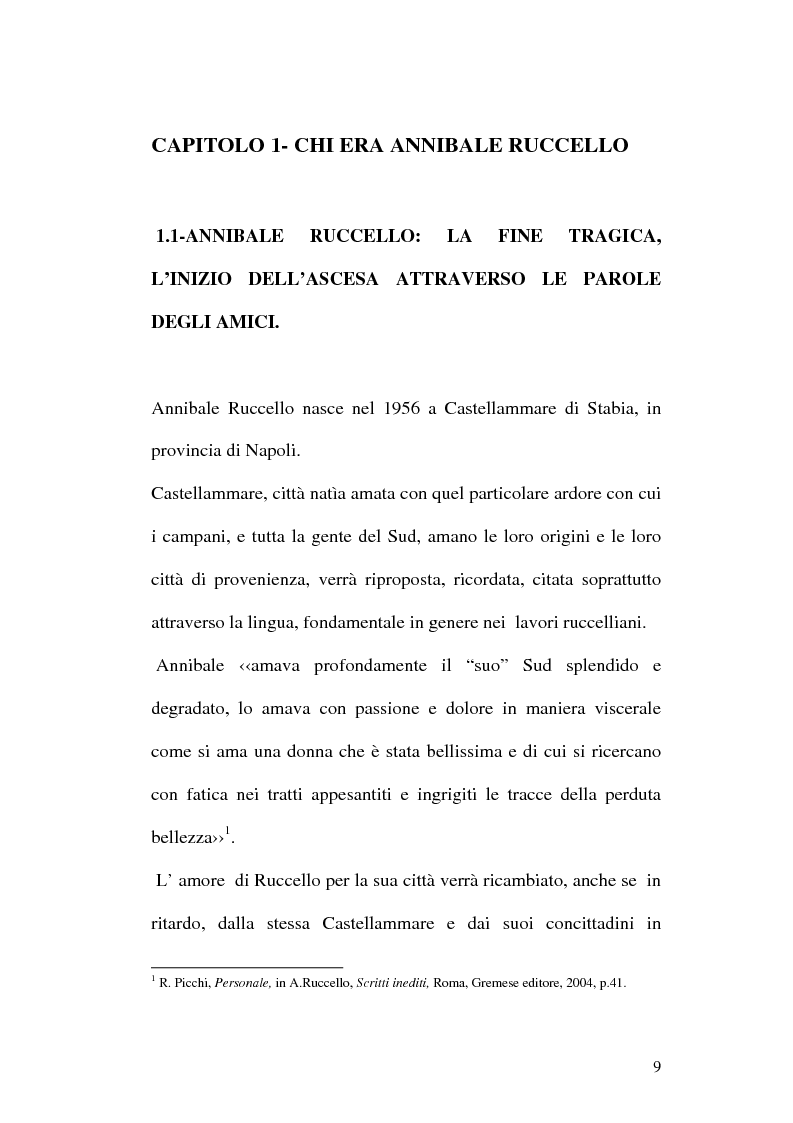 Anteprima della tesi: Sulle ceneri dell'avanguardia. Per il teatro di Annibale Ruccello, Pagina 6