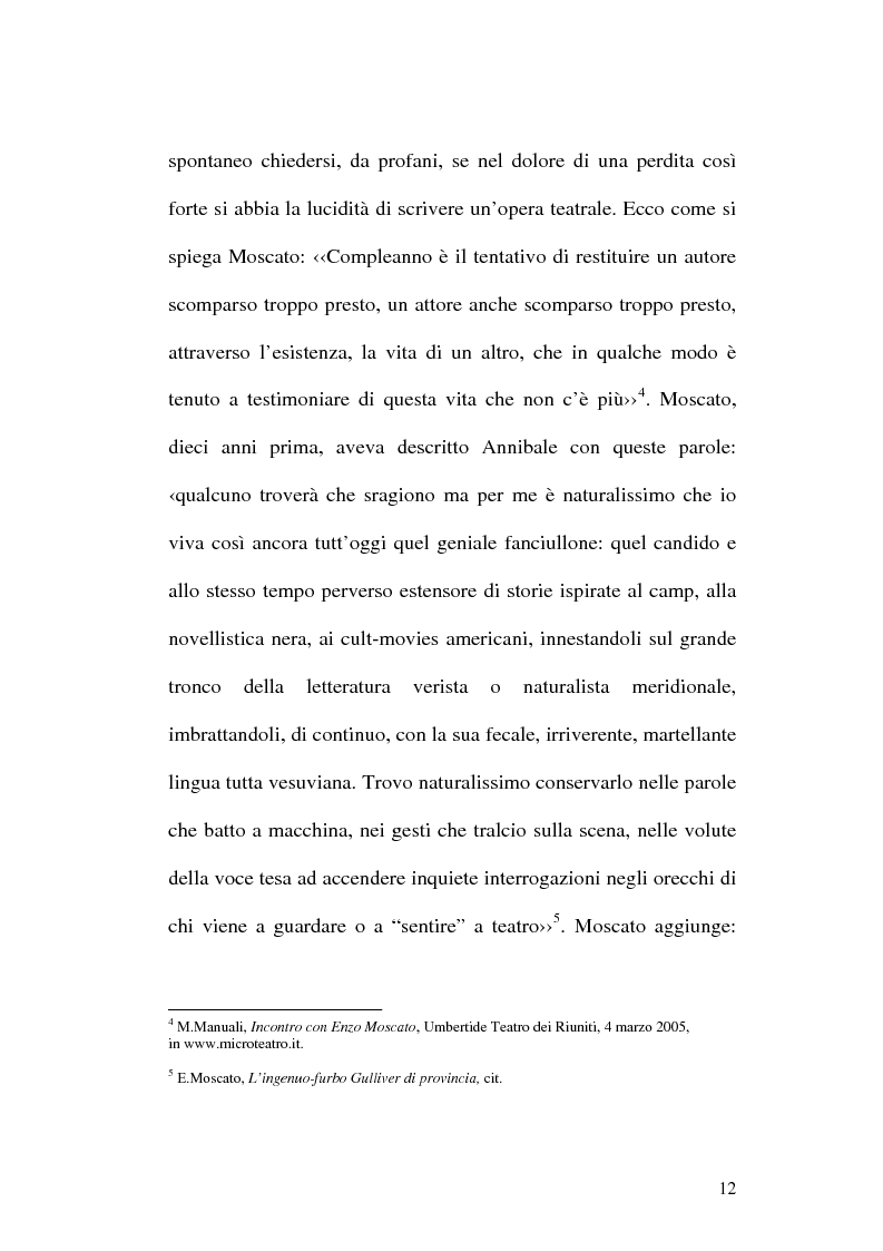 Anteprima della tesi: Sulle ceneri dell'avanguardia. Per il teatro di Annibale Ruccello, Pagina 9