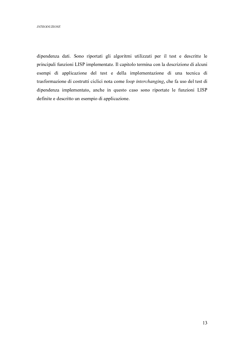 Anteprima della tesi: Analisi di un ambiente simbolico per lo sviluppo di un compilatore parallelizzante, Pagina 7