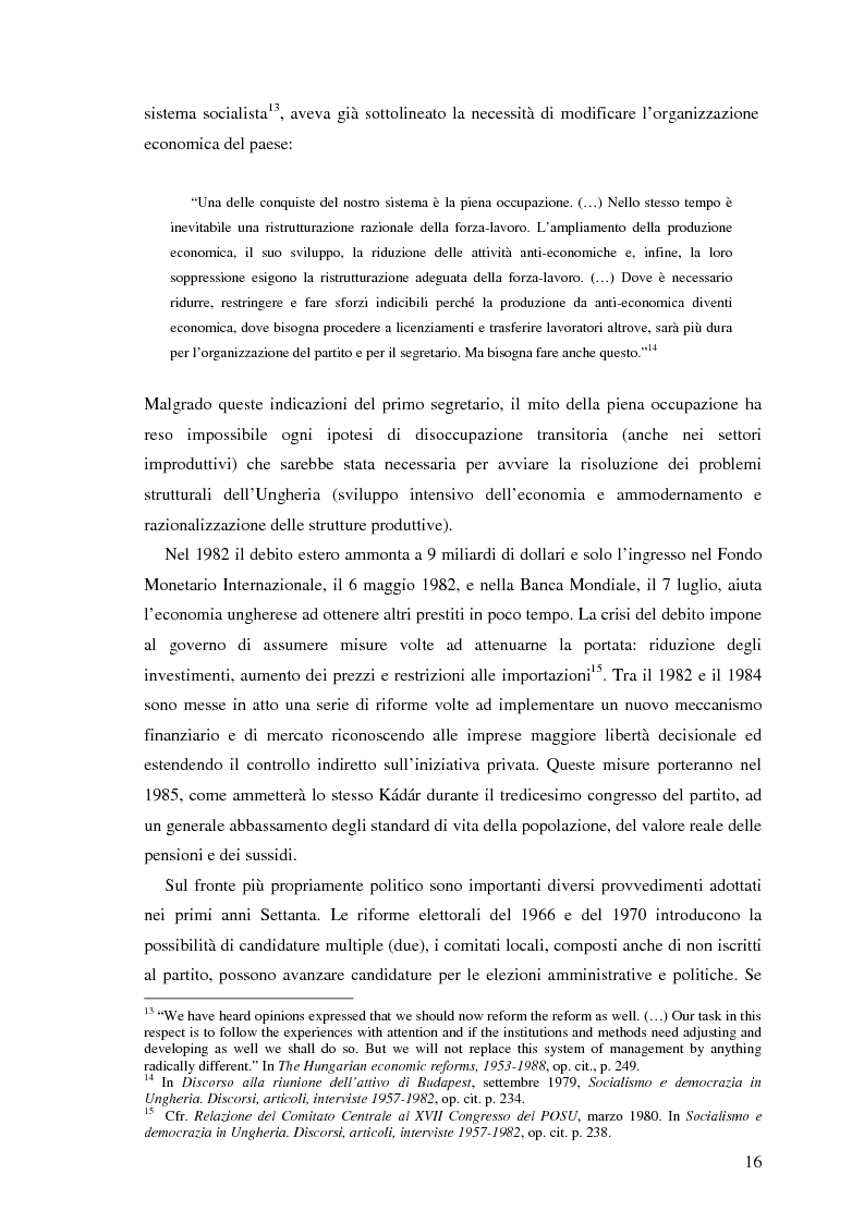 Anteprima della tesi: Il processo di transizione in Ungheria e Romania, Pagina 12