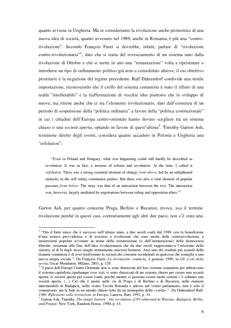 Anteprima della tesi: Il processo di transizione in Ungheria e Romania, Pagina 2