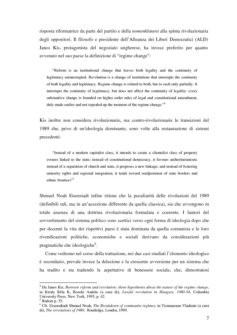 Anteprima della tesi: Il processo di transizione in Ungheria e Romania, Pagina 3