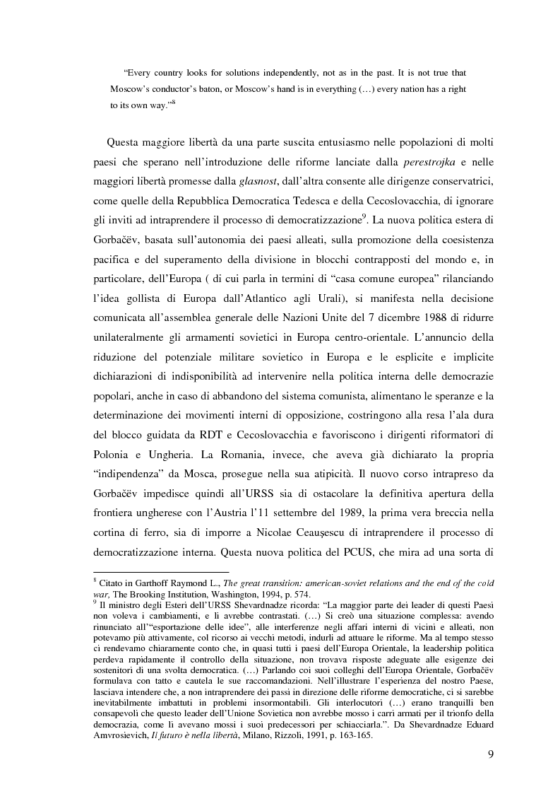 Anteprima della tesi: Il processo di transizione in Ungheria e Romania, Pagina 5