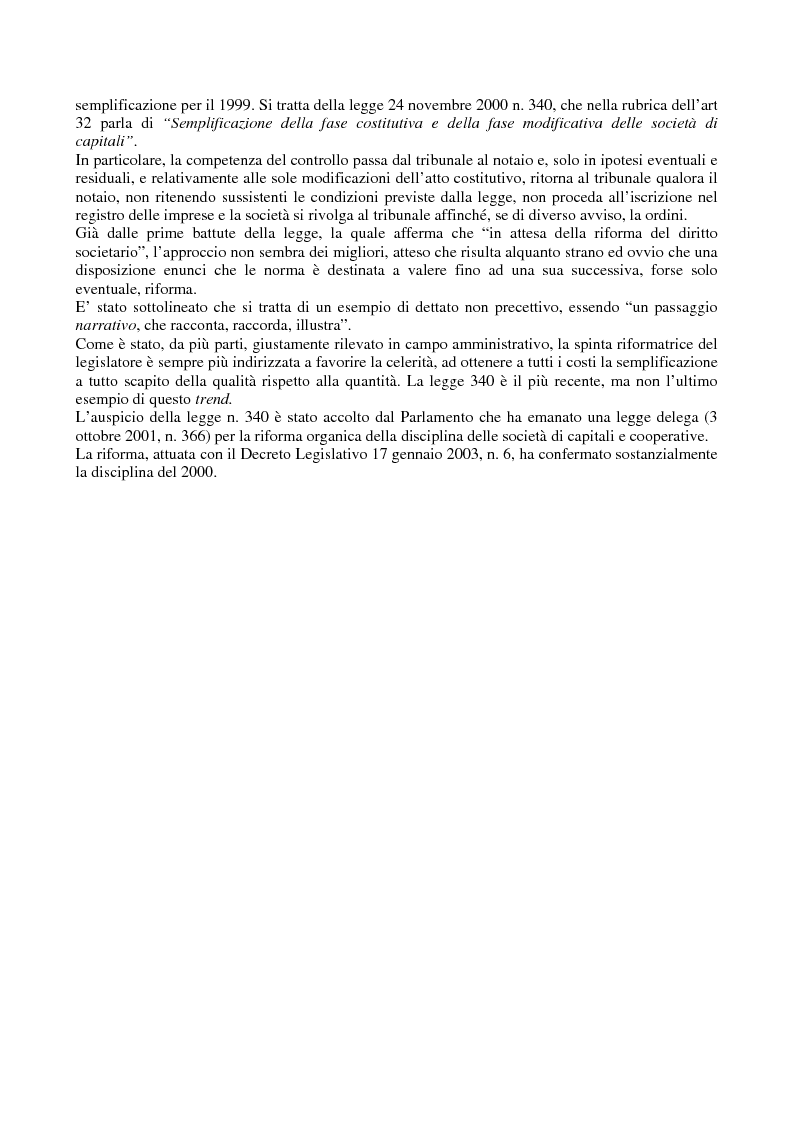 Anteprima della tesi: Il controllo di legittimità sugli atti societari, Pagina 2