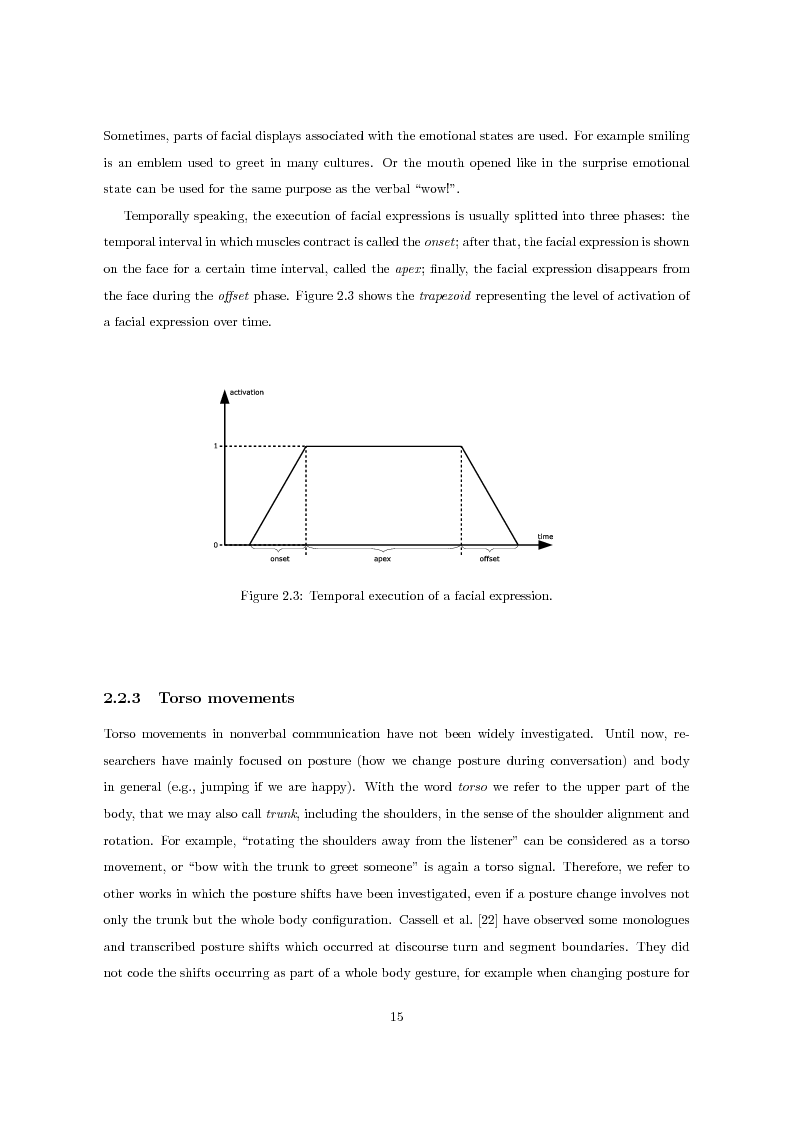 Anteprima della tesi: Multimodal Distinctive Behavior for Expressive Embodied Conversational Agents, Pagina 14