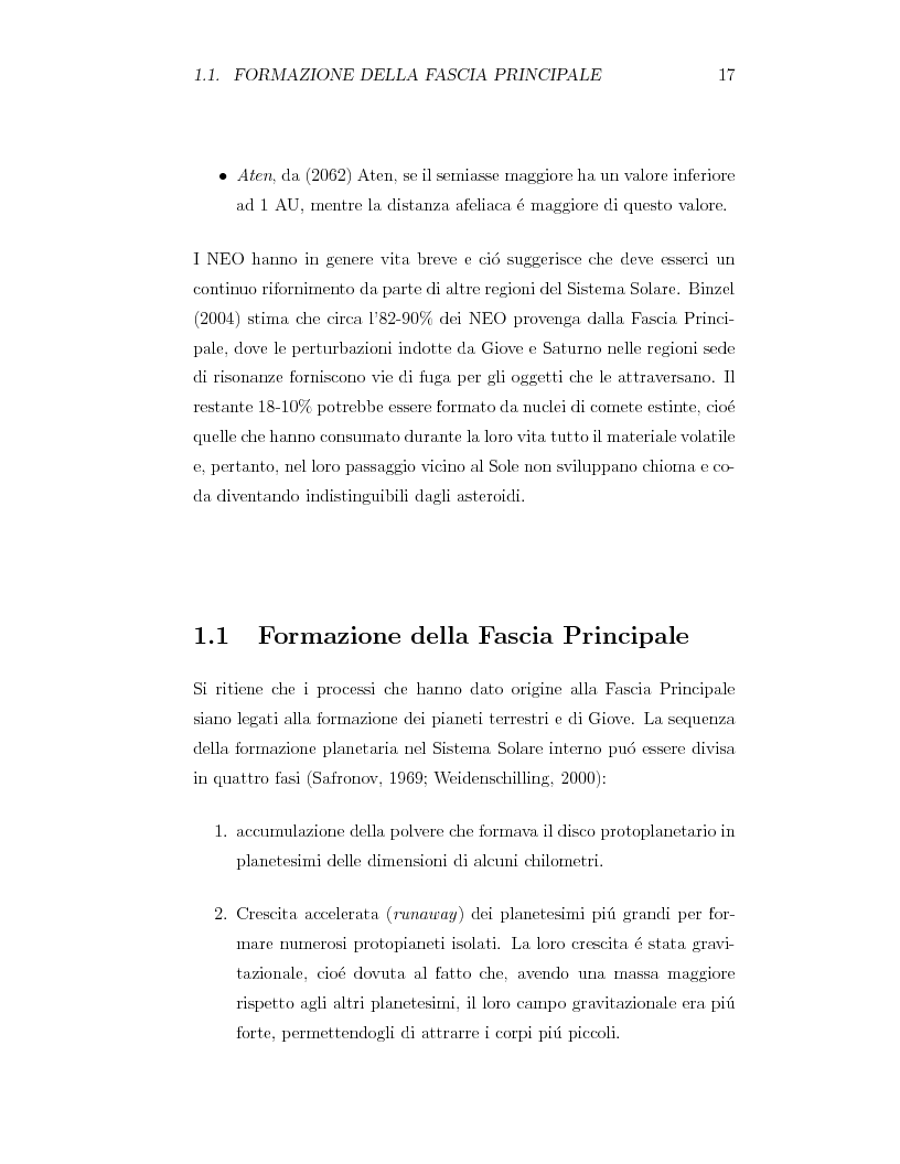 Anteprima della tesi: Fotometria dell'asteroide (2867) Steins, obiettivo della missione Rosetta, Pagina 9