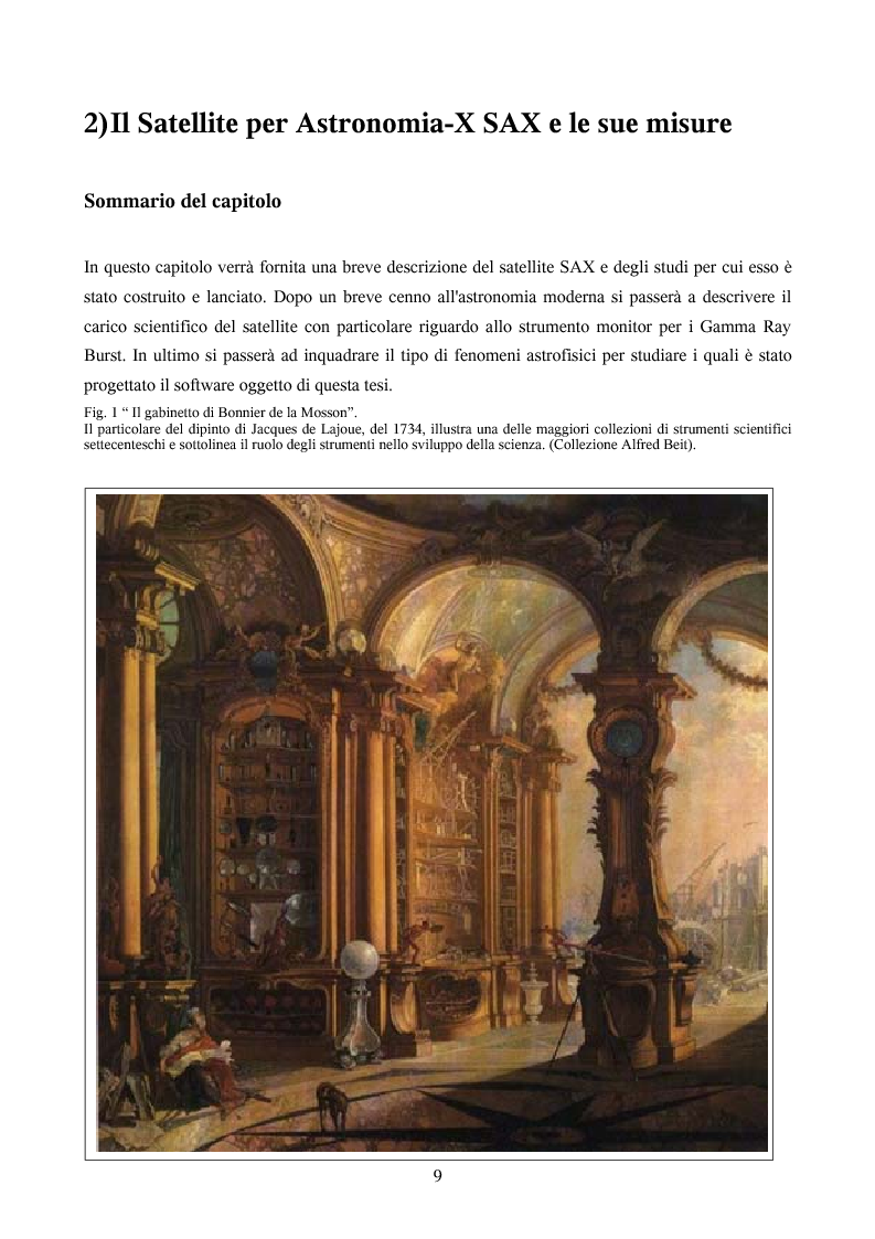 Anteprima della tesi: Ricerca automatica di eventi transienti e problemi di archiviazione ed analisi dei dati del satellite per astronomia X BeppoSAX, Pagina 4
