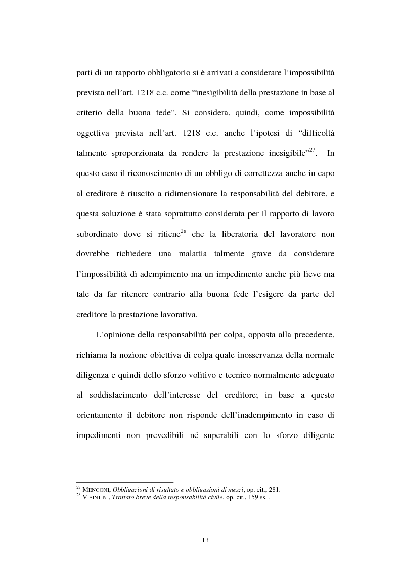 Anteprima della tesi: Gli obblighi di protezione e la teoria del contatto sociale, Pagina 10