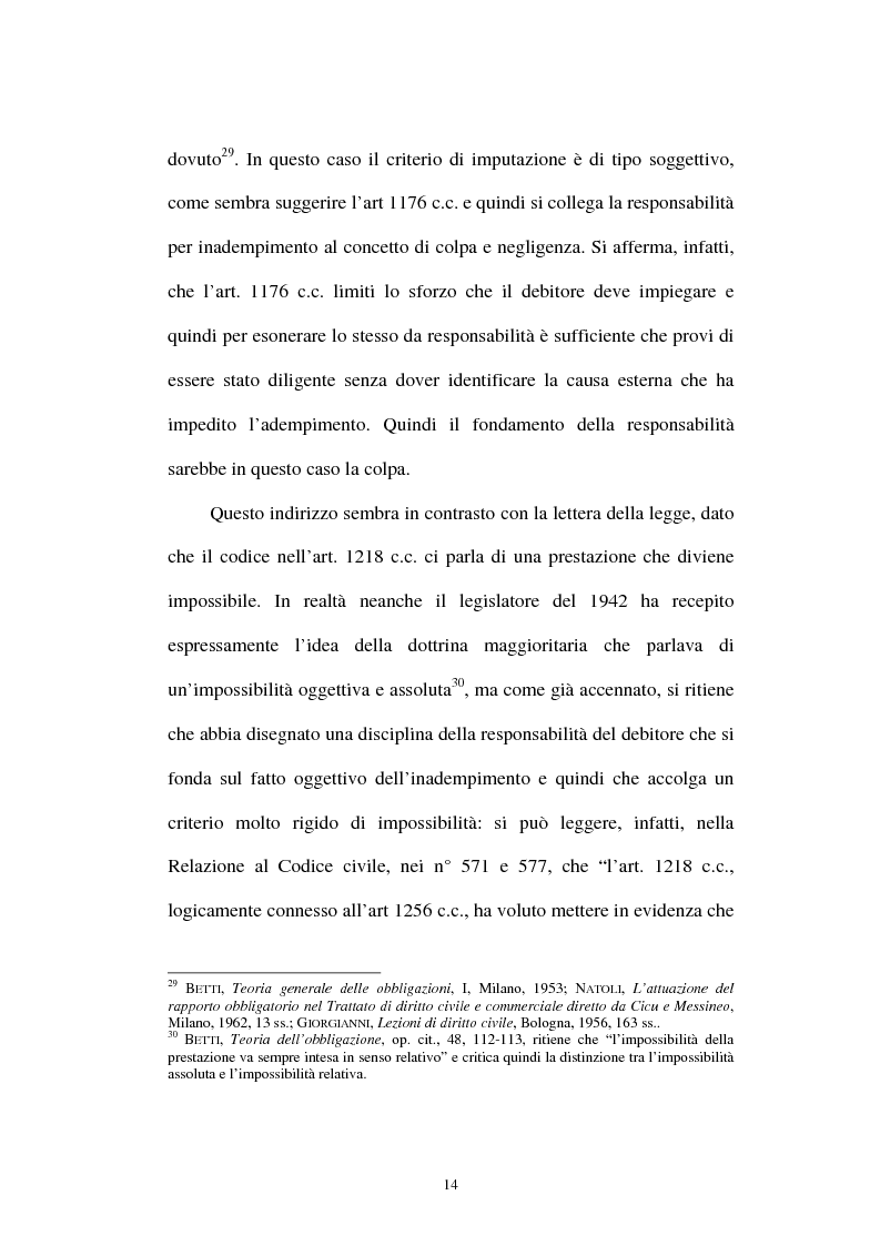 Anteprima della tesi: Gli obblighi di protezione e la teoria del contatto sociale, Pagina 11