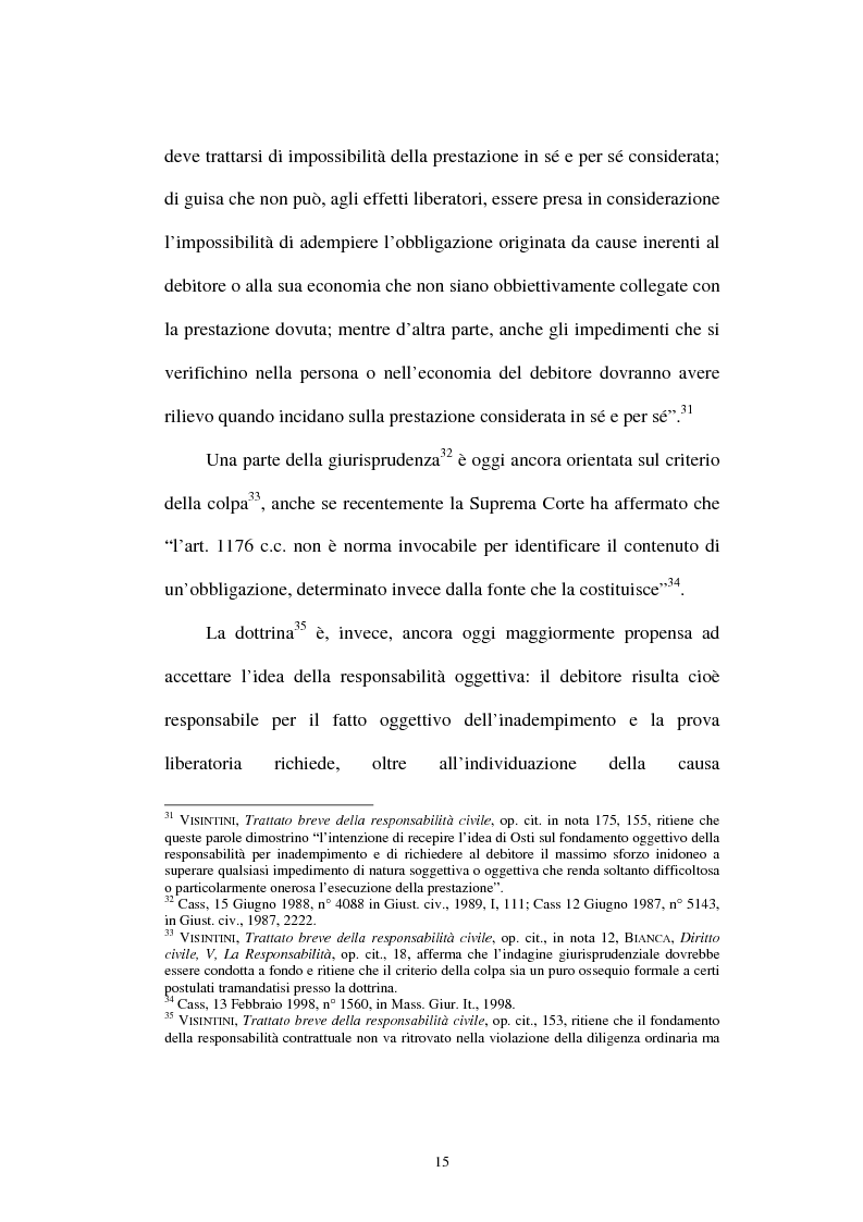 Anteprima della tesi: Gli obblighi di protezione e la teoria del contatto sociale, Pagina 12