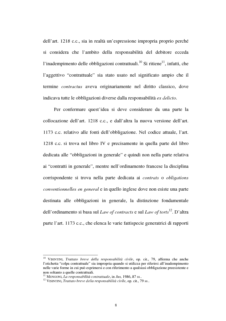 Anteprima della tesi: Gli obblighi di protezione e la teoria del contatto sociale, Pagina 5