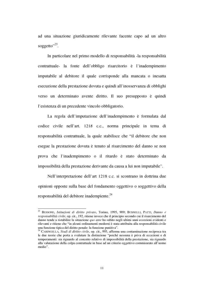 Anteprima della tesi: Gli obblighi di protezione e la teoria del contatto sociale, Pagina 8