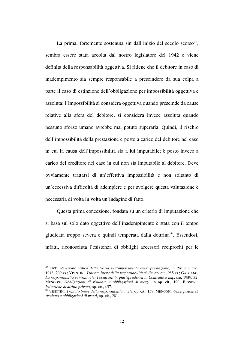 Anteprima della tesi: Gli obblighi di protezione e la teoria del contatto sociale, Pagina 9